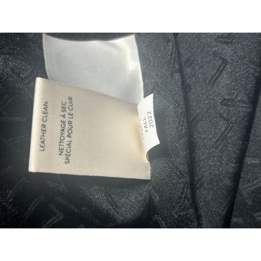 Lita‎ by Ciara NWT Soft Patent Leather Puffer Coat in Black Size Small MSRP $798